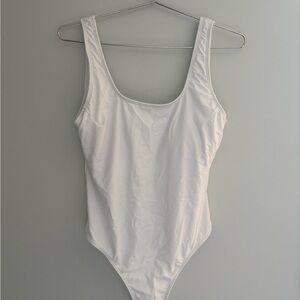SummerMae One Piece Bathing Suit | White | Size L